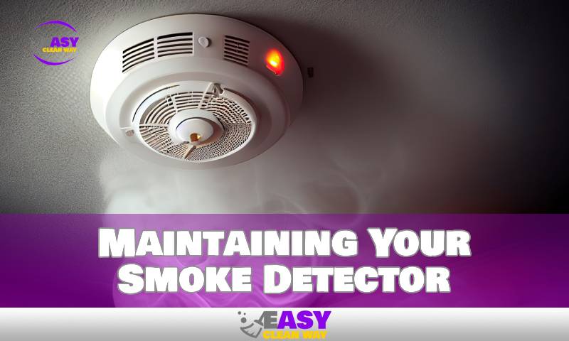 Maintaining Your Smoke Detector