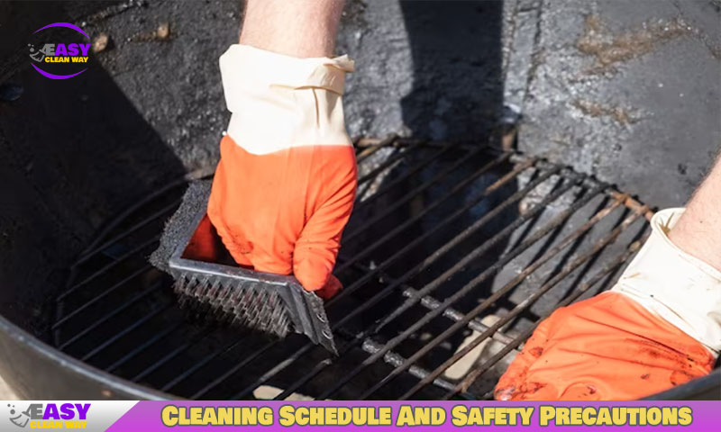 Cleaning Schedule And Safety Precautions