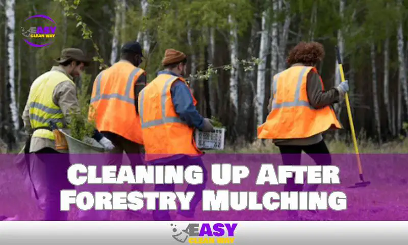 Cleaning Up After Forestry Mulching