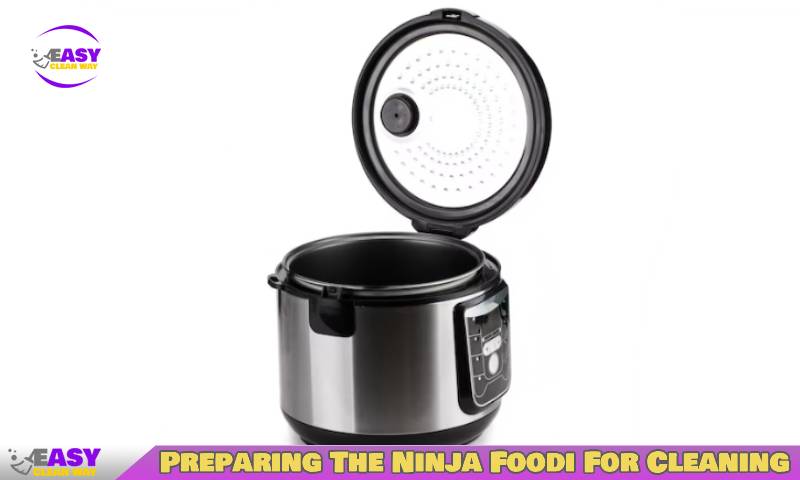 Preparing The Ninja Foodi For Cleaning