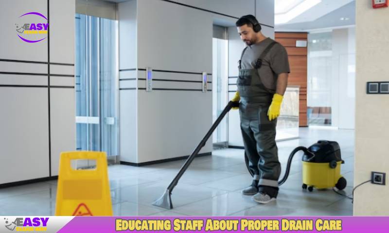 Educating Staff About Proper Drain Care