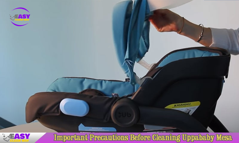 Important Precautions Before Cleaning Uppababy Mesa