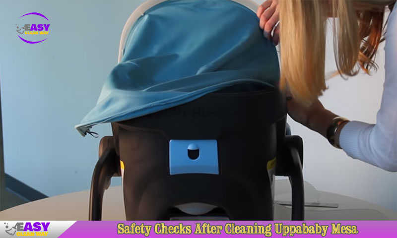Safety Checks After Cleaning Uppababy Mesa