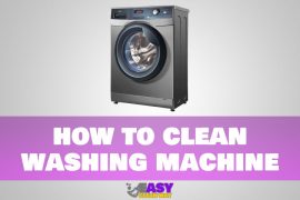 How to Clean Washing Machine with Household Ingredients