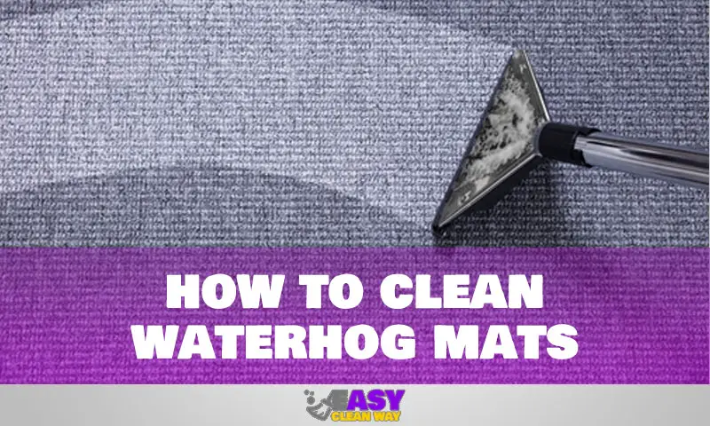 how to clean waterhog mats