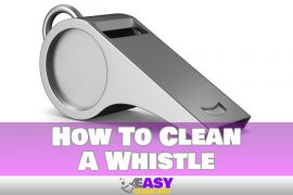 How To Clean A Whistle Step by Step Guideline