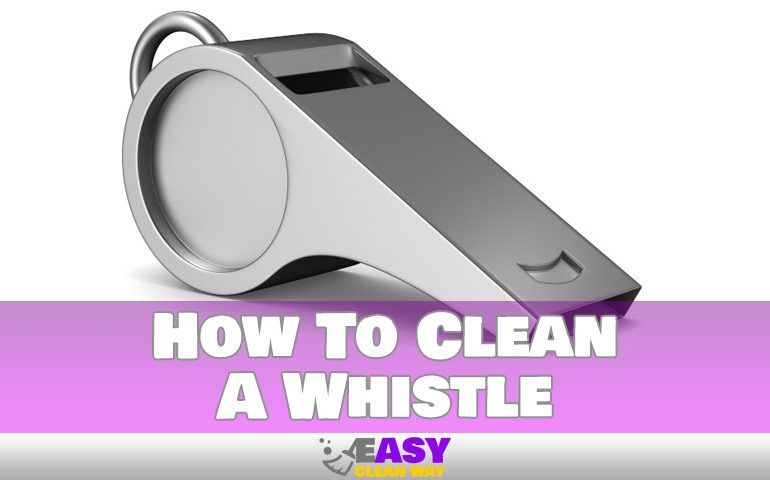 How To Clean A Whistle Step By Step Guideline   How To Clean A Whistle 770x480 