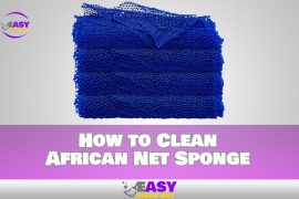 How to Clean African Net Sponge