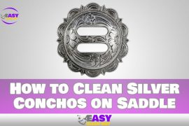 How to Clean Silver Conchos on Saddle