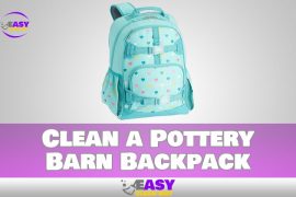 Clean a Pottery Barn Backpack