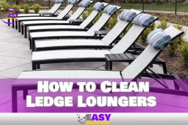 How to Clean Ledge Loungers So They Look Fresh Again