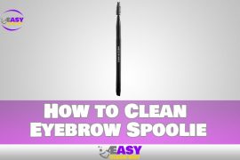 How to Clean Eyebrow Spoolie Easily!